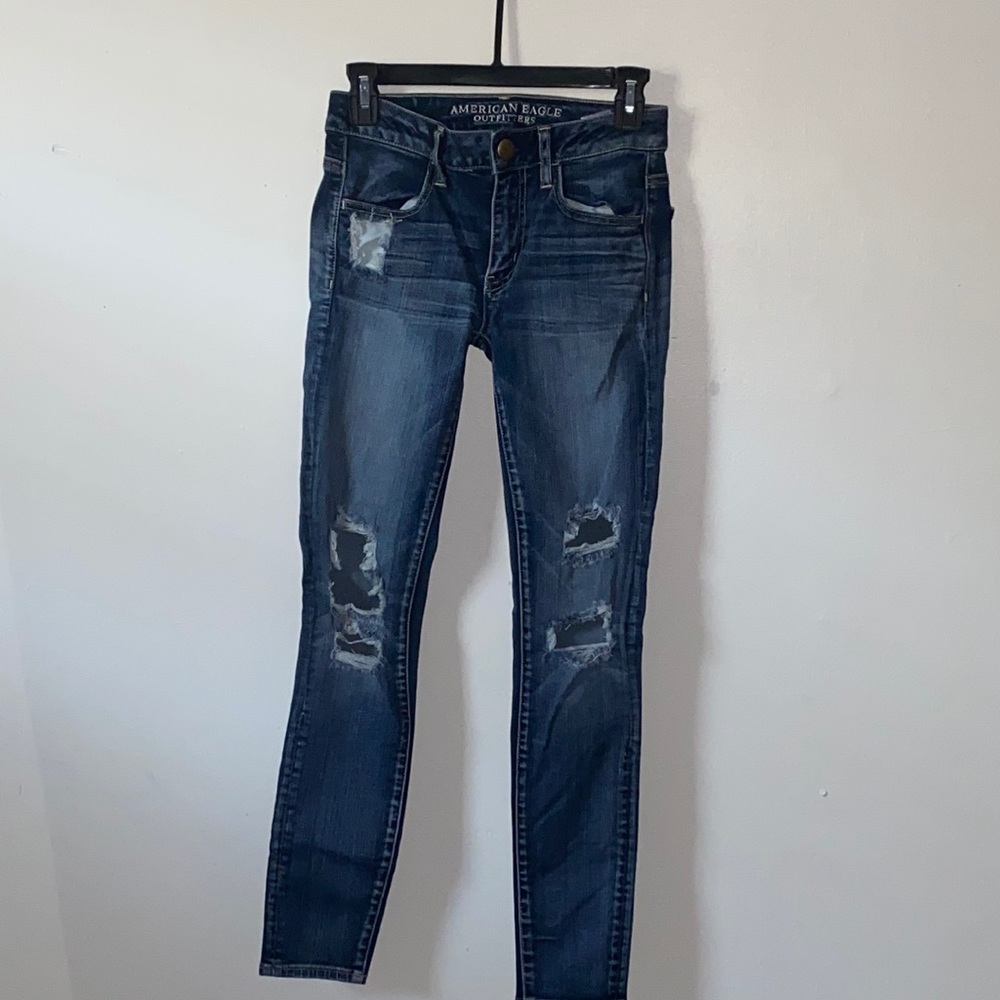 american eagle jeans with holes